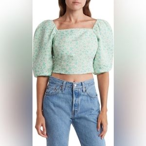 Levi’s Yvie The Statement Blouse Standard Fit Floral Print